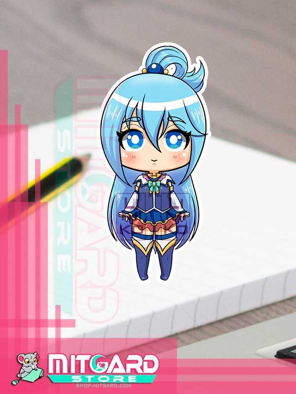 Goddess Aqua Sticker KONOSUBA Limiko